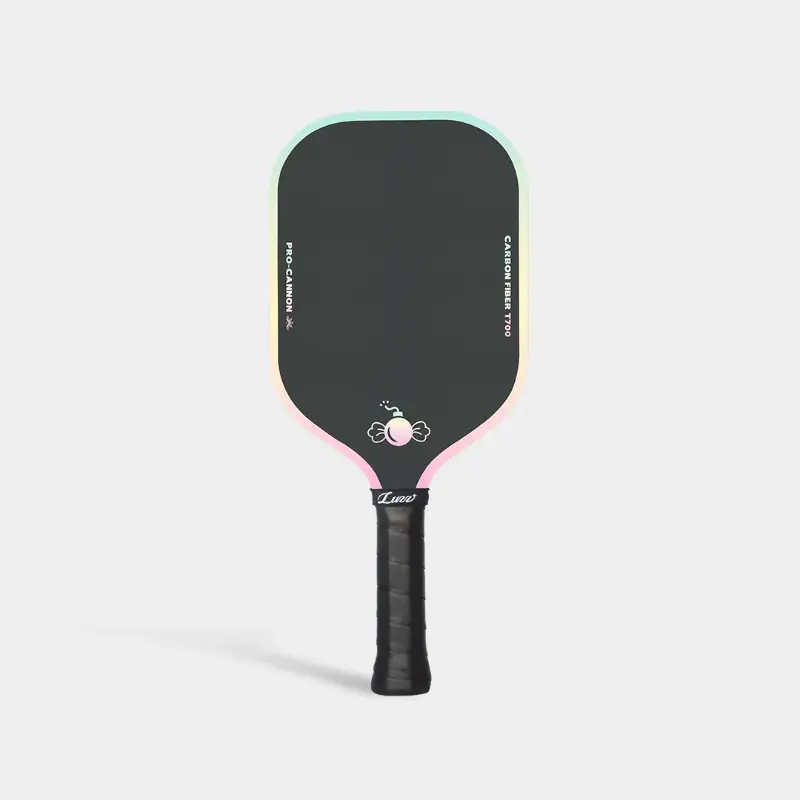 Luzz Candy Cannon Pickleball Paddle (T700 Carbon, Thermoformed) paddle